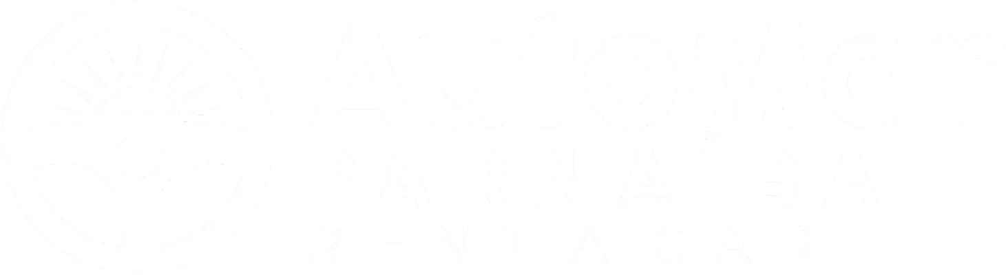 Logo branca do AutoMar Parnaíba